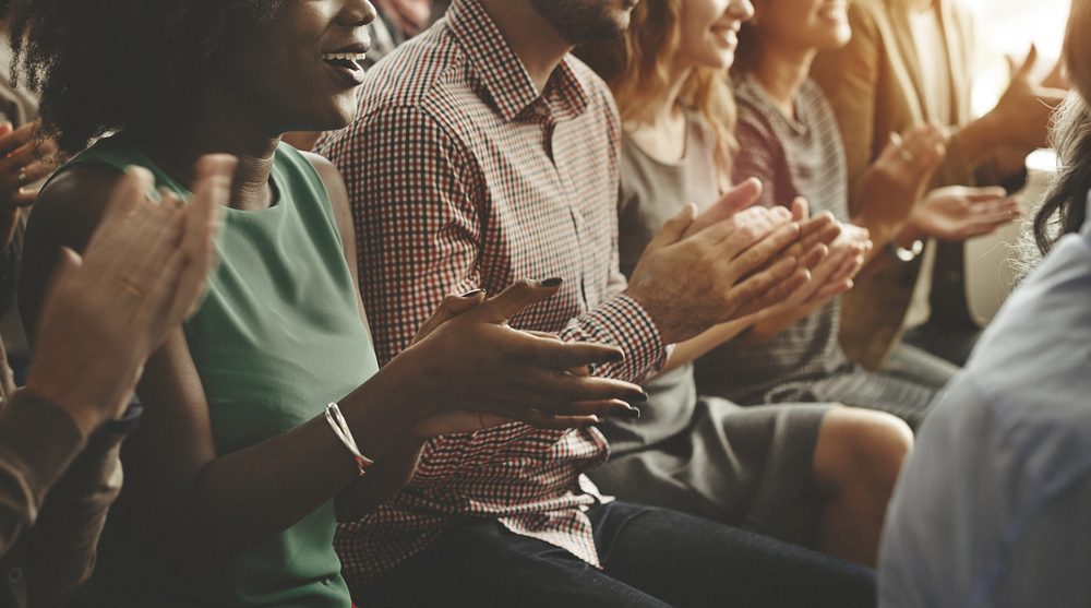 Audience,Applaud,Clapping,Happiness,Appreciation,Training,Concept